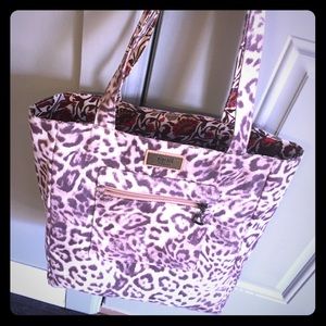 Reusable shoppers bag leopard print